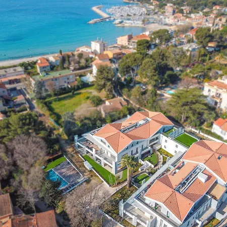 شقة T4 Neuf - Jardin-terrasse Et Piscine - Acces Direct Plages Et Centre Village - App C 12 سا سيرْ سور مير